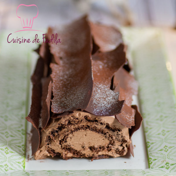 bûche au chocolat