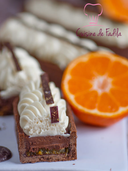 Tartelettes chocolat clémentines