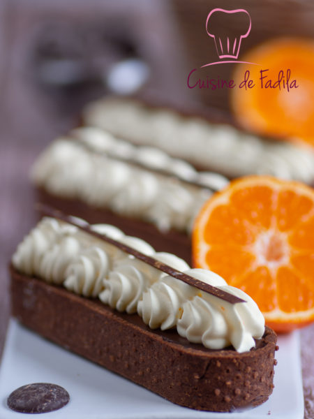 Tartelettes chocolat clémentines