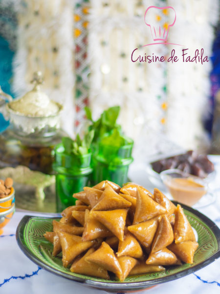 Briouates aux amandes et praliné