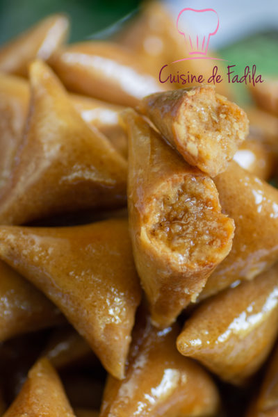 Briouates aux amandes et praliné