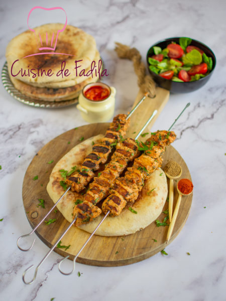 Brochettes de poulet