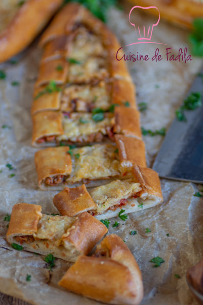 Pide à la viande hachée