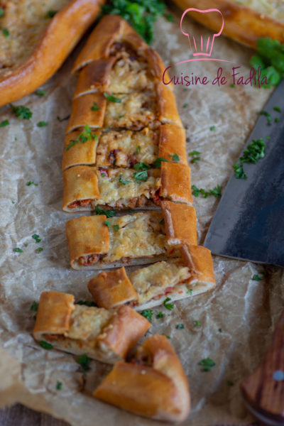 Pide à la viande hachée