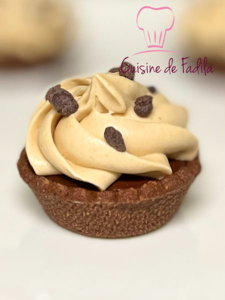tartelettes cacahuètes caramel et chocolat