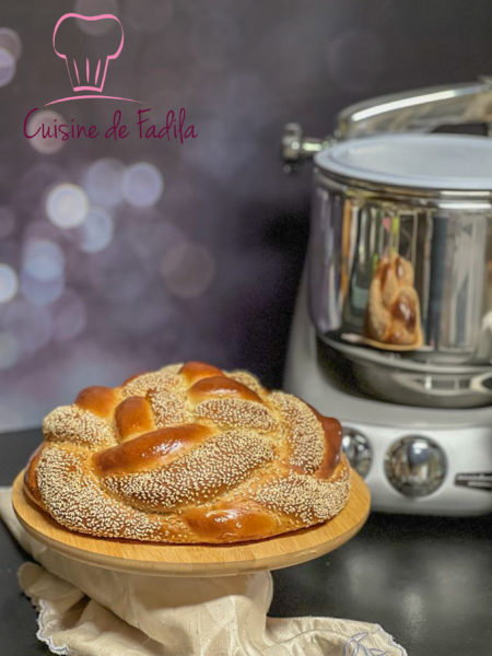 Pain brioché Challah