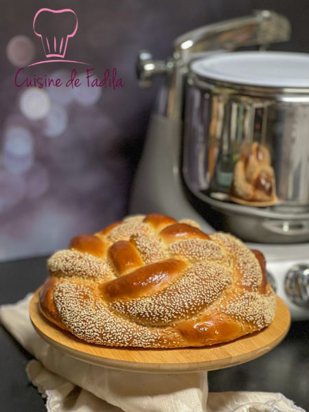 Pain brioché Challah
