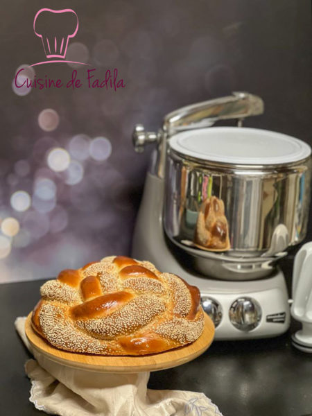 Pain brioché Challah