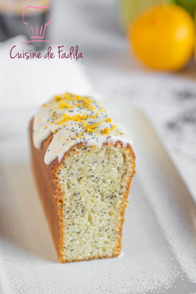 Cake citron pavot 