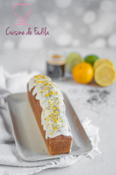 Cake citron pavot 